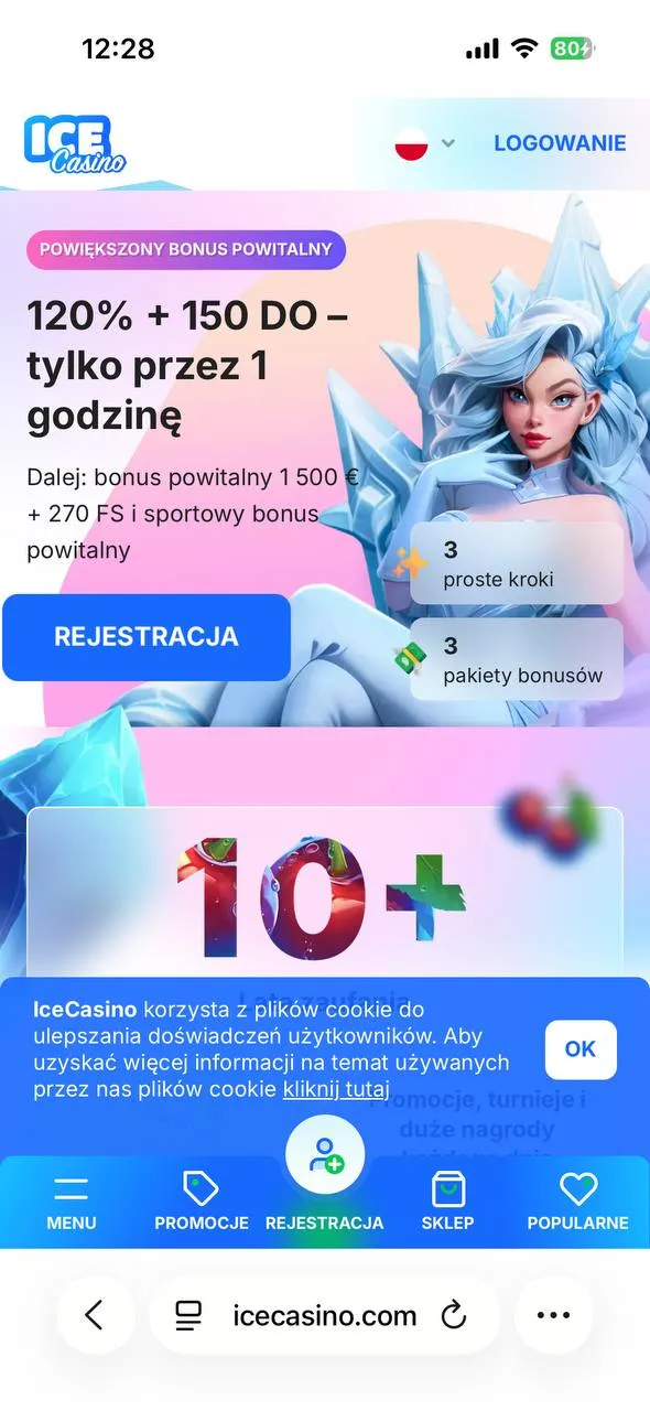 home page