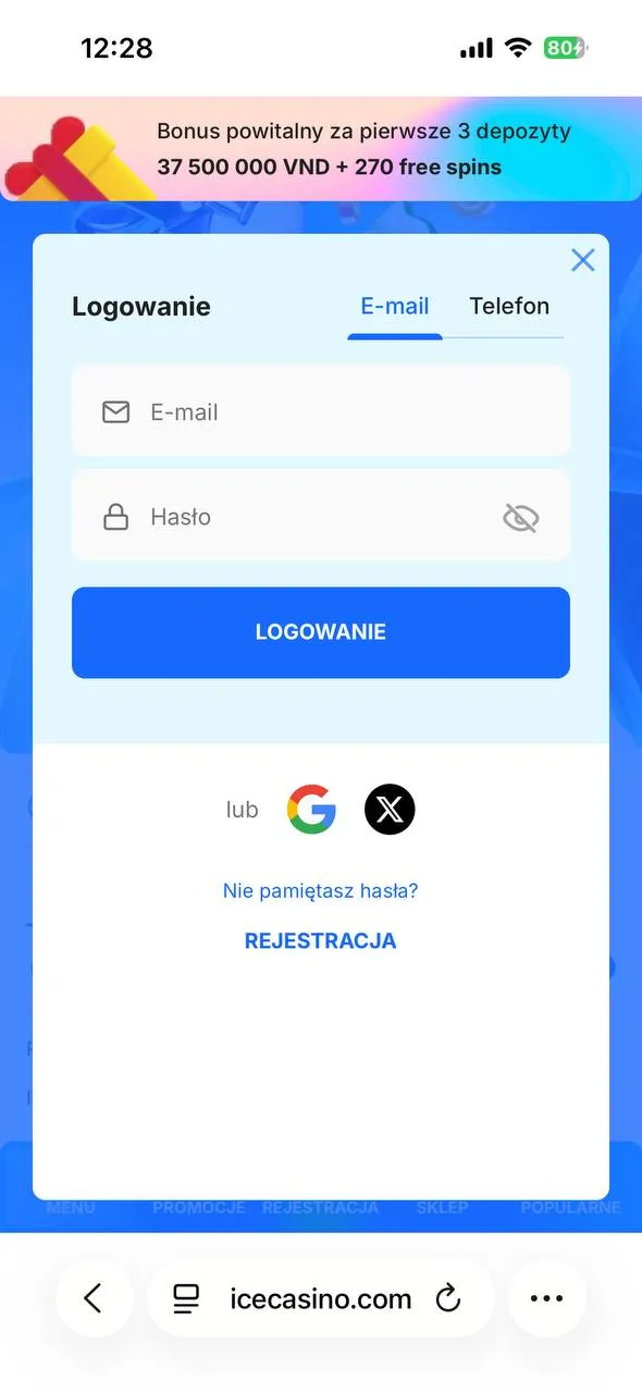 rejestracja